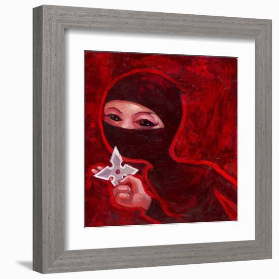 Ninja II-Aaron Jasinski-Framed Art Print