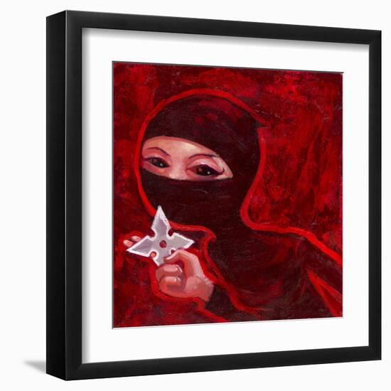 Ninja II-Aaron Jasinski-Framed Art Print