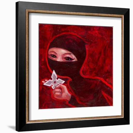 Ninja II-Aaron Jasinski-Framed Art Print