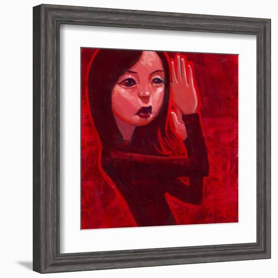 Ninja IV-Aaron Jasinski-Framed Art Print