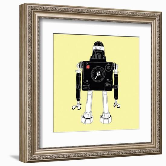 Ninja Robot-Paul McCreery-Framed Art Print