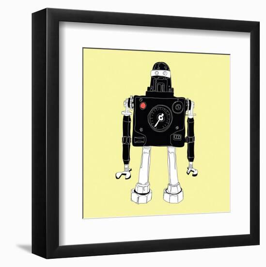 Ninja Robot-Paul McCreery-Framed Art Print