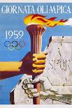 Giornata Olimpica 1959 Poster-Nino Gregori-Framed Premier Image Canvas