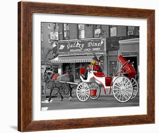 Ninth Avenue Carriage-Igor Maloratsky-Framed Art Print