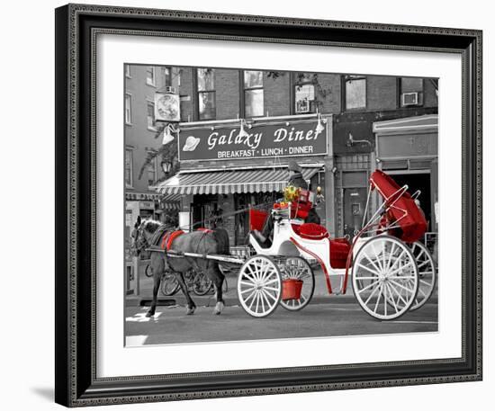 Ninth Avenue Carriage-Igor Maloratsky-Framed Art Print