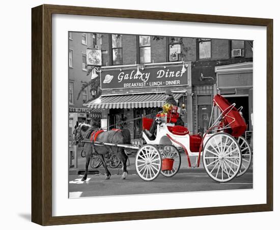 Ninth Avenue Carriage-Igor Maloratsky-Framed Art Print