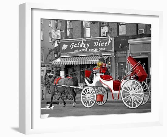 Ninth Avenue Carriage-Igor Maloratsky-Framed Art Print