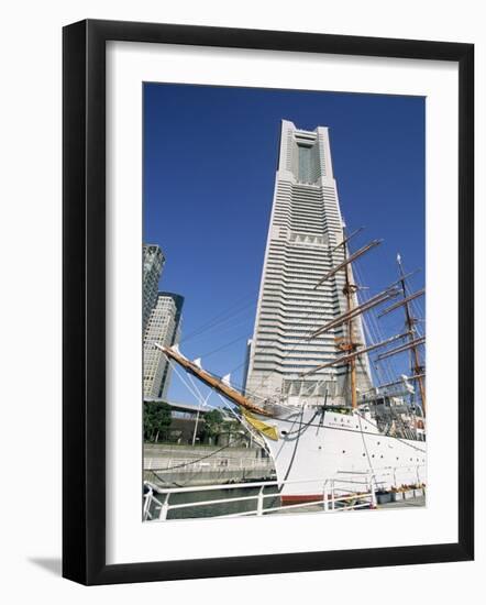 Nipponmaru Historical Training Ship Yokohama Maritime Museum Yokohama, Japan-null-Framed Photographic Print