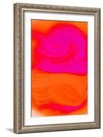 Nirvana: A Large Pink Dahlia Always Watches My Mind-Masaho Miyashima-Framed Giclee Print