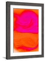 Nirvana: A Large Pink Dahlia Always Watches My Mind-Masaho Miyashima-Framed Giclee Print