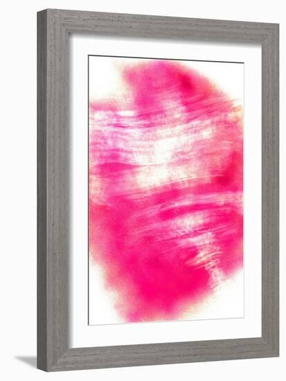 Nirvana: A Pink Flower Becomes a Pink Wind-Masaho Miyashima-Framed Giclee Print