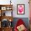 Nirvana: A Pink Flower Becomes a Pink Wind-Masaho Miyashima-Framed Giclee Print displayed on a wall