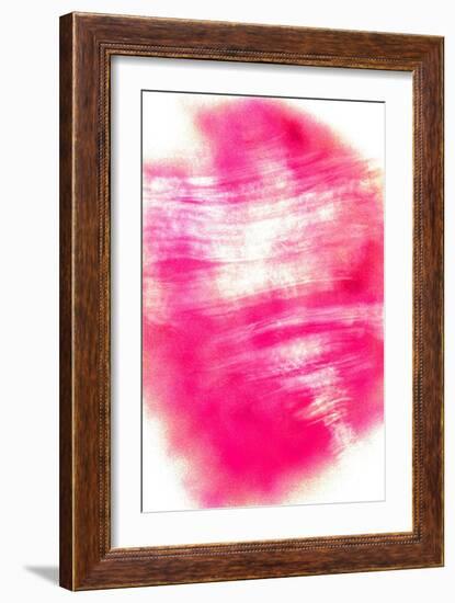 Nirvana: A Pink Flower Becomes a Pink Wind-Masaho Miyashima-Framed Giclee Print