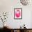Nirvana: A Pink Flower Becomes a Pink Wind-Masaho Miyashima-Framed Giclee Print displayed on a wall