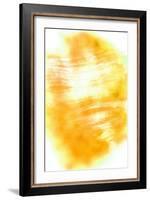 Nirvana: A Yellow Flower Becomes a Yellow Wind-Masaho Miyashima-Framed Giclee Print