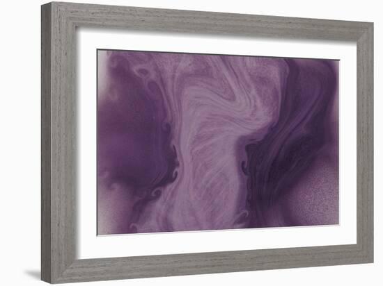 Nirvana: And, a Purple Flower Grows in the Brown Earth-Masaho Miyashima-Framed Giclee Print