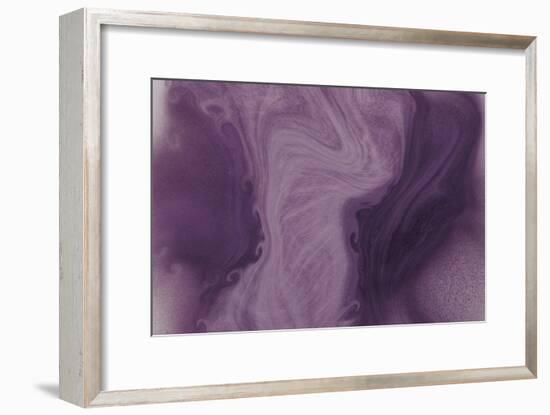 Nirvana: And, a Purple Flower Grows in the Brown Earth-Masaho Miyashima-Framed Giclee Print