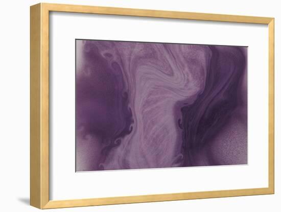 Nirvana: And, a Purple Flower Grows in the Brown Earth-Masaho Miyashima-Framed Giclee Print