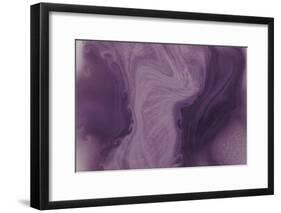 Nirvana: And, a Purple Flower Grows in the Brown Earth-Masaho Miyashima-Framed Giclee Print