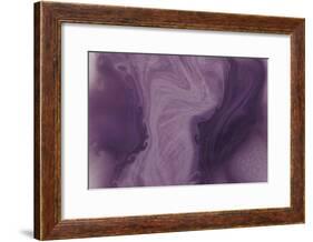 Nirvana: And, a Purple Flower Grows in the Brown Earth-Masaho Miyashima-Framed Giclee Print