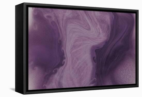 Nirvana: And, a Purple Flower Grows in the Brown Earth-Masaho Miyashima-Framed Premier Image Canvas