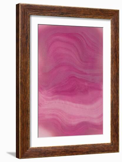 Nirvana: Purple Light Gives Me Sacredness-Masaho Miyashima-Framed Giclee Print