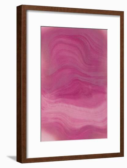 Nirvana: Purple Light Gives Me Sacredness-Masaho Miyashima-Framed Giclee Print