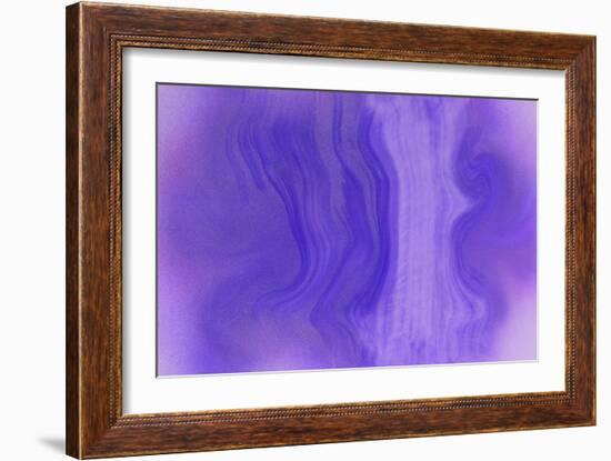 NIRVANA?Purple Wave-Masaho Miyashima-Framed Giclee Print