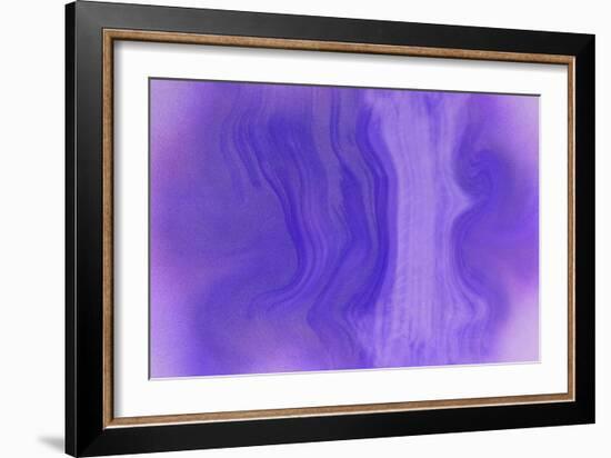 NIRVANA?Purple Wave-Masaho Miyashima-Framed Giclee Print