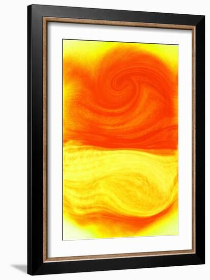 Nirvana: Red and Yellow Bring Children into the World-Masaho Miyashima-Framed Giclee Print