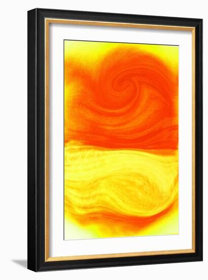 Nirvana: Red and Yellow Bring Children into the World-Masaho Miyashima-Framed Giclee Print