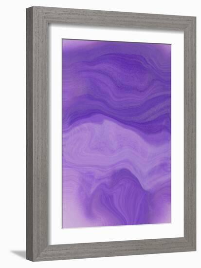 Nirvana: The Lavender Flower Blooms in Spring-Masaho Miyashima-Framed Giclee Print