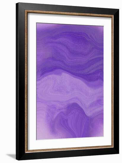 Nirvana: The Lavender Flower Blooms in Spring-Masaho Miyashima-Framed Giclee Print