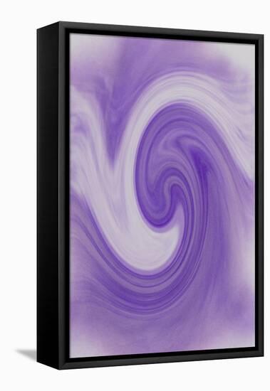NIRVANA?The Purple Scenery is Wrapped in the Smell of the Column-Masaho Miyashima-Framed Premier Image Canvas