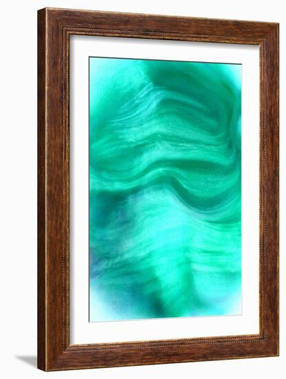 Nirvana: The Wind of the Emerald Is a Smell of the Mint-Masaho Miyashima-Framed Giclee Print