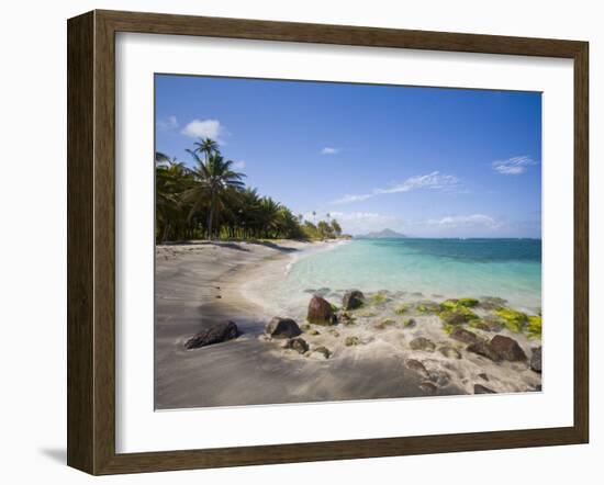 Nisbett Plantation Beach, Nevis, Caribbean-Greg Johnston-Framed Photographic Print