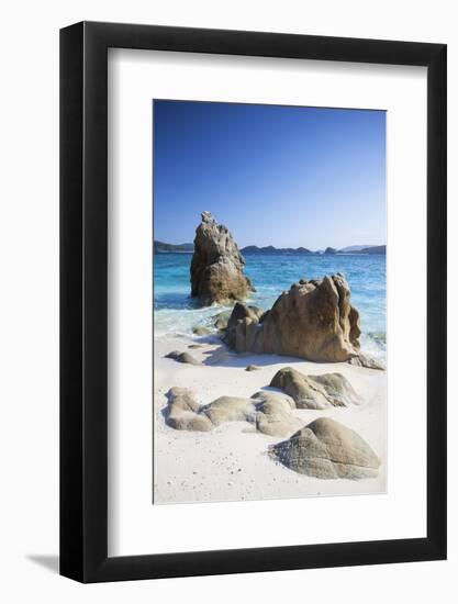 Nishibama Beach, Aka Island, Kerama Islands, Okinawa, Japan-Ian Trower-Framed Photographic Print