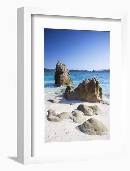 Nishibama Beach, Aka Island, Kerama Islands, Okinawa, Japan-Ian Trower-Framed Photographic Print