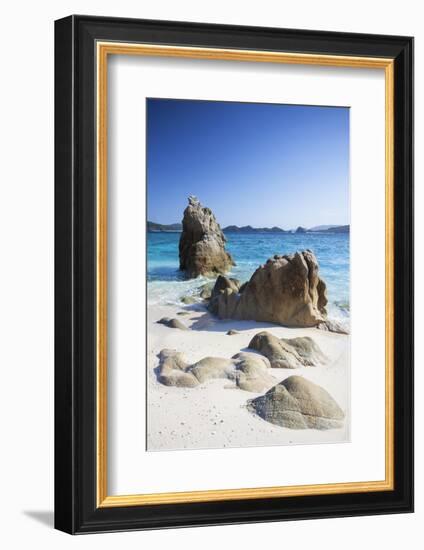 Nishibama Beach, Aka Island, Kerama Islands, Okinawa, Japan-Ian Trower-Framed Photographic Print