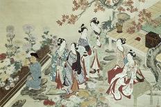 Sesshiu and the Pictured Rats, 18th Century-Nishikawa Sukenobu-Premier Image Canvas