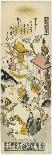 Right: in the Style of an Actor, C. 1730-Nishimura Shigenaga-Giclee Print