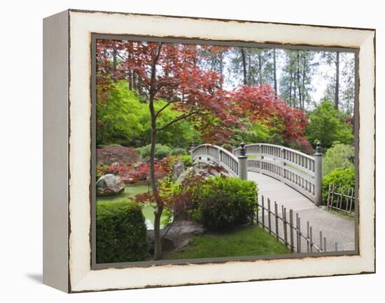 Nishinomiya Japanese Garden, Manito Park, Spokane, Washington, Usa-Jamie & Judy Wild-Framed Premier Image Canvas