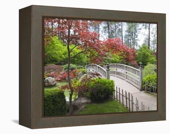 Nishinomiya Japanese Garden, Manito Park, Spokane, Washington, Usa-Jamie & Judy Wild-Framed Premier Image Canvas