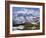 Nisqually Glacier in Foreground, with Mount Rainier, the Volcano Which Last Erupted in 1882, Beyond-Tony Waltham-Framed Photographic Print