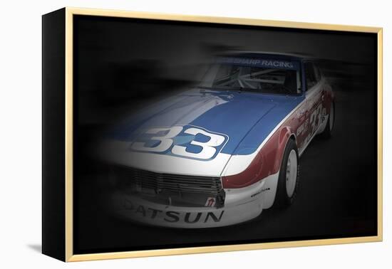 Nissan Dutsun Racing Colors-NaxArt-Framed Stretched Canvas