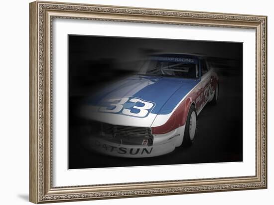 Nissan Dutsun Racing Colors-NaxArt-Framed Photo