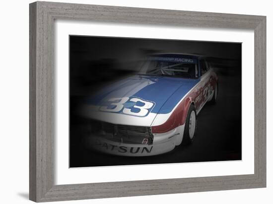 Nissan Dutsun Racing Colors-NaxArt-Framed Photo