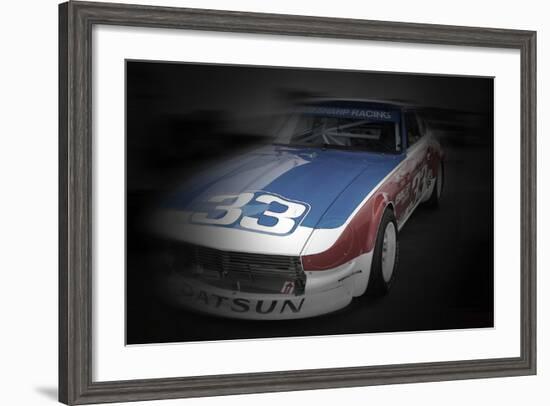 Nissan Dutsun Racing Colors-NaxArt-Framed Photo