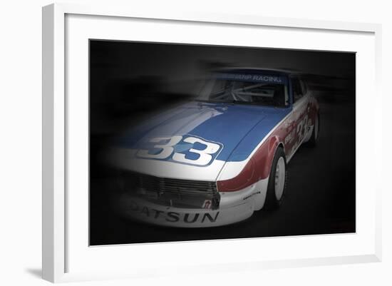 Nissan Dutsun Racing Colors-NaxArt-Framed Photo