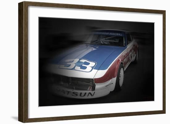 Nissan Dutsun Racing Colors-NaxArt-Framed Photo